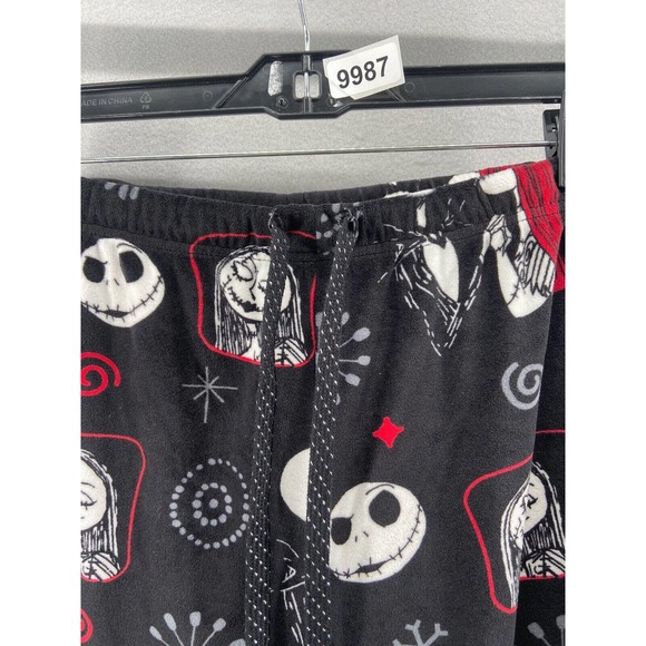 Disney The Nightmare Before Christmas Pajama Pants Womens Sz 2X Fleece Pockets - Picture 11 of 11